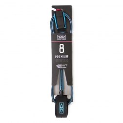 Ocean Earth One XT Surfboard Leash 8ft Blue