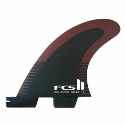 FCS II Jon Pyzel JP Quad Rear Surfboard Fins