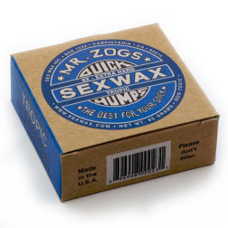 SexWax Quick Humps Tropical Water Or Base Surf Wax