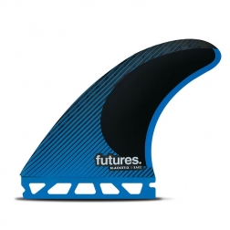 Futures Fins R6 Blackstix Rake Thruster Fins