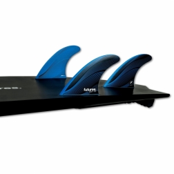 Futures Fins R6 Thruster Surfboard Fins Blue