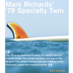 FCS II MR Mark Richards 78 Twin Fin Set