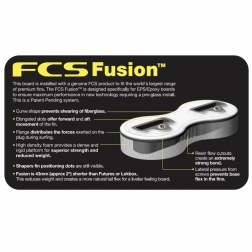 Genuine FCS Fusion Surfboard Plugs Set