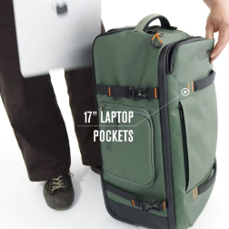 FCS Mission Wheely 42L Granite Grey