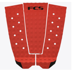 FCS C3 Black Surfboard Tail Pad Red
