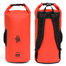 C-Skins Session Dry Bag Backpack 40L Flame Orange