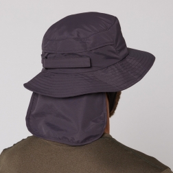 Ocean Earth Indo Wet Bucket Hat Charcoal