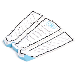 Ocean Earth Kanoa Igarashi Surfboard Tail Pad White Blue