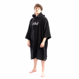 Tiki Beach Changing Robe Adult Black