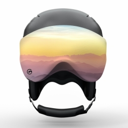 Gogglesoc Visorsoc Mystic Ski Visor Lens Cover