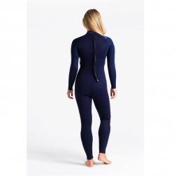 C-Skins Surflite 4/3mm Womens Wetsuit Back Zip Slate Multi