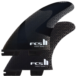 FCS II Yago Dora PG Surfboard Fins Medium