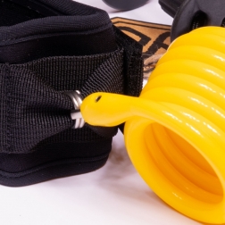 Science Gyroll Variable Bodyboard leash Yellow